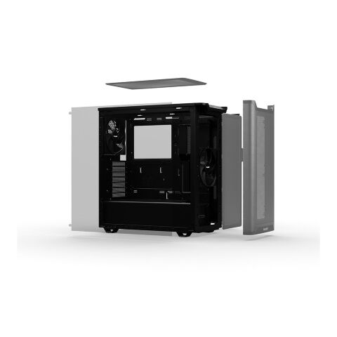 Корпус Be quiet! PURE BASE 501 Airflow чорний (BG074) - Нулевой остаток (Feed)  - Нулевой остаток (Feed) 