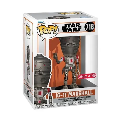 Фігурка Funko Star Wars: IG-11 Marshall фанко Зіркові війни (Exclusive) 718 -   -  