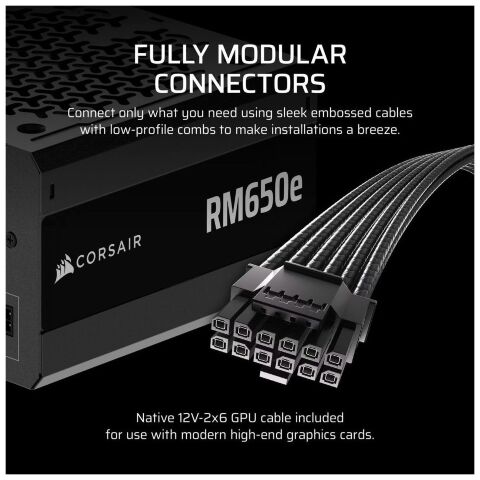 Блок питания Corsair 650W RM650e (CP-9020302-EU) - Блоки питания  - Блоки питания 