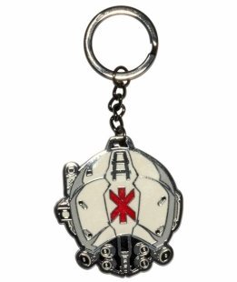 Брелок JINX Cyberpunk 2077 Heads Up Metal Keychain