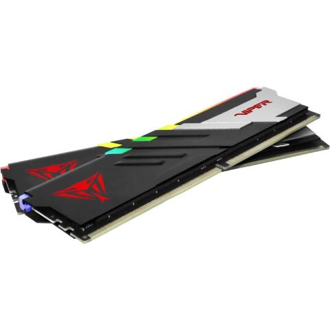 Модуль памяти для компьютера DDR5 64GB (2x32GB) 6000 MHz Viper Venom RGB Patriot (PVVR564G600C36K) - Модули памяти для компьютера  - Модули памяти для компьютера 