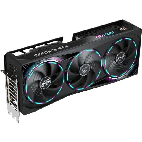 Видеокарта GIGABYTE GeForce RTX5070 Ti 16GB AORUS MASTER (GV-N507TAORUS M-16GD) - Видеокарты  - Видеокарты 