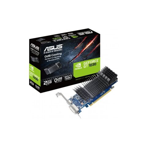 Видеокарта ASUS GeForce GT1030 2048Mb Silent (GT1030-SL-2G-BRK) - Видеокарты  - Видеокарты 