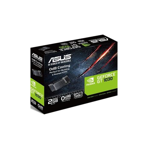 Видеокарта ASUS GeForce GT1030 2048Mb Silent (GT1030-SL-2G-BRK) - Видеокарты  - Видеокарты 