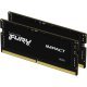 Модуль памяти для ноутбука SoDIMM DDR5 64GB (2x32GB) 5600 MHz FURY Impact Kingston Fury (ex.HyperX) (KF556S40IBK2-64) - Нулевой остаток (Feed) - Нулевой остаток (Feed)