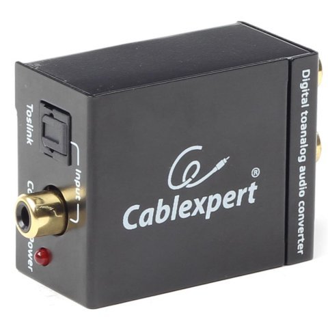 Конвертор Cablexpert Digital to analog audio (DSC-OPT-RCA-001) - Нулевой остаток (Feed)  - Нулевой остаток (Feed) 