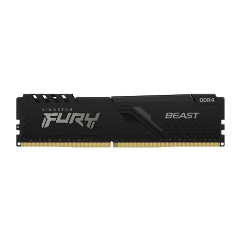 Модуль памяти для компьютера DDR4 8GB 3600 MHz Fury Beast Black Kingston Fury (ex.HyperX) (KF436C17BB/8) - Нулевой остаток (Feed)  - Нулевой остаток (Feed)