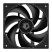 Кулер для корпуса ID-Cooling AF-125-K - Нулевой остаток (Feed)  - Нулевой остаток (Feed) 