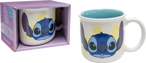 Чашка Stor Disney Stitch Palms кружка для завтрака Стич 400 мл -   -  