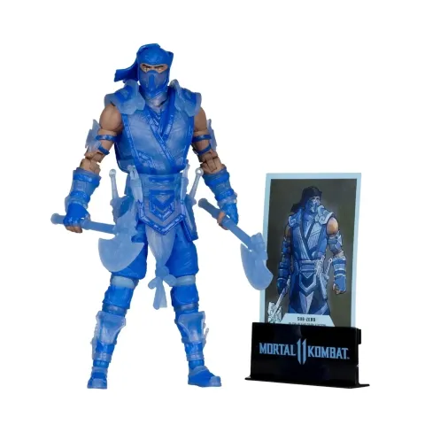 Фігурка McFarlane Mortal Kombat 11 Sub Zero Gold Label Сабзіро (Світиться у темряві) 20 см. -   -  