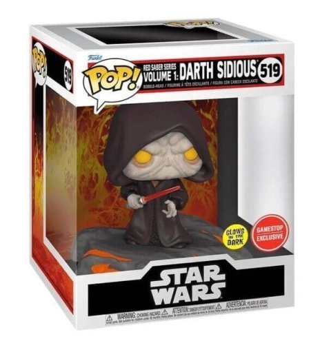 Фигурка Funko Star Wars: Darth Sidious Фанко Звёздные войны Дарт Сидиус Exclusive 519 -   -