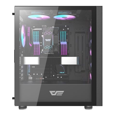 Корпус для ПК DARKFLASH DK210 BLACK - Нулевой остаток (Feed)  - Нулевой остаток (Feed) 