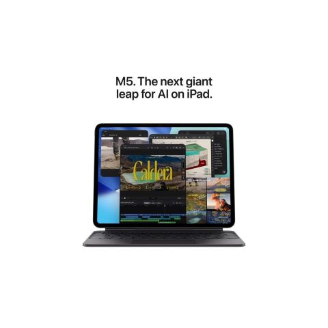 Планшет Apple iPad Pro 13" M5 Wi‑Fi + Cellular 256GB with standard glass - Silver (ME7X4TY/A) - Нулевой остаток (Feed)  - Нулевой остаток (Feed) 