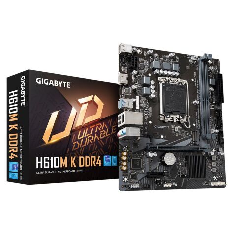 Материнская плата GIGABYTE H610M K DDR4 - Системные (материнские) платы  - Системные (материнские) платы 