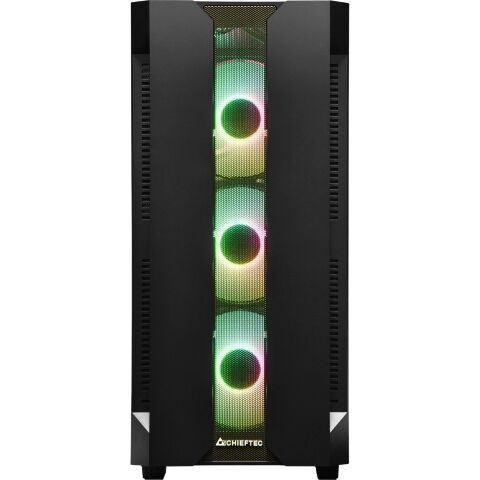 Корпус для ПК Chieftec Gaming Hunter Tempered Glass Edition (GS-01B-OP) - Корпуса  - Корпуса 