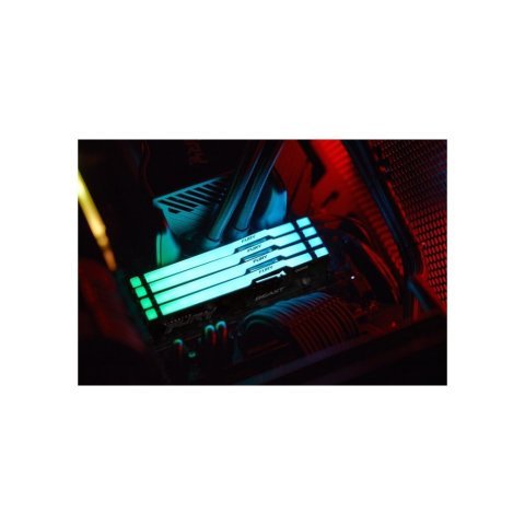 Модуль памяти для компьютера DDR5 32GB (2x16GB) 5200 MHz Beast RGB XMP Kingston Fury (ex.HyperX) (KF552C40BBAK2-32) - Нулевой остаток (Feed)  - Нулевой остаток (Feed)