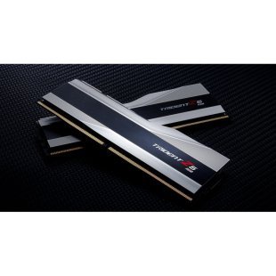 Модуль памяти для компьютера DDR5 32GB (2x16GB) 6000 MHz Trident Z5 NEO RGB Silver G.Skill (F5-6000J3040F16GX2-TZ5RS)
