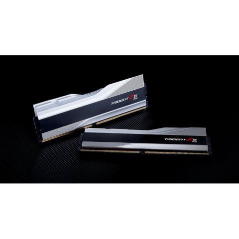 Модуль памяти для компьютера DDR5 32GB (2x16GB) 6000 MHz Trident Z5 NEO RGB Silver G.Skill (F5-6000J3040F16GX2-TZ5RS) - Нулевой остаток (Feed)  - Нулевой остаток (Feed) 