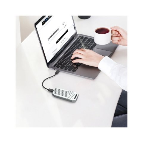 Карман внешний Maiwo M.2 SSD NVMe 2280 ч-з USB4.0 Type-C 40Gbps (K1695) - Нулевой остаток (Feed)  - Нулевой остаток (Feed) 