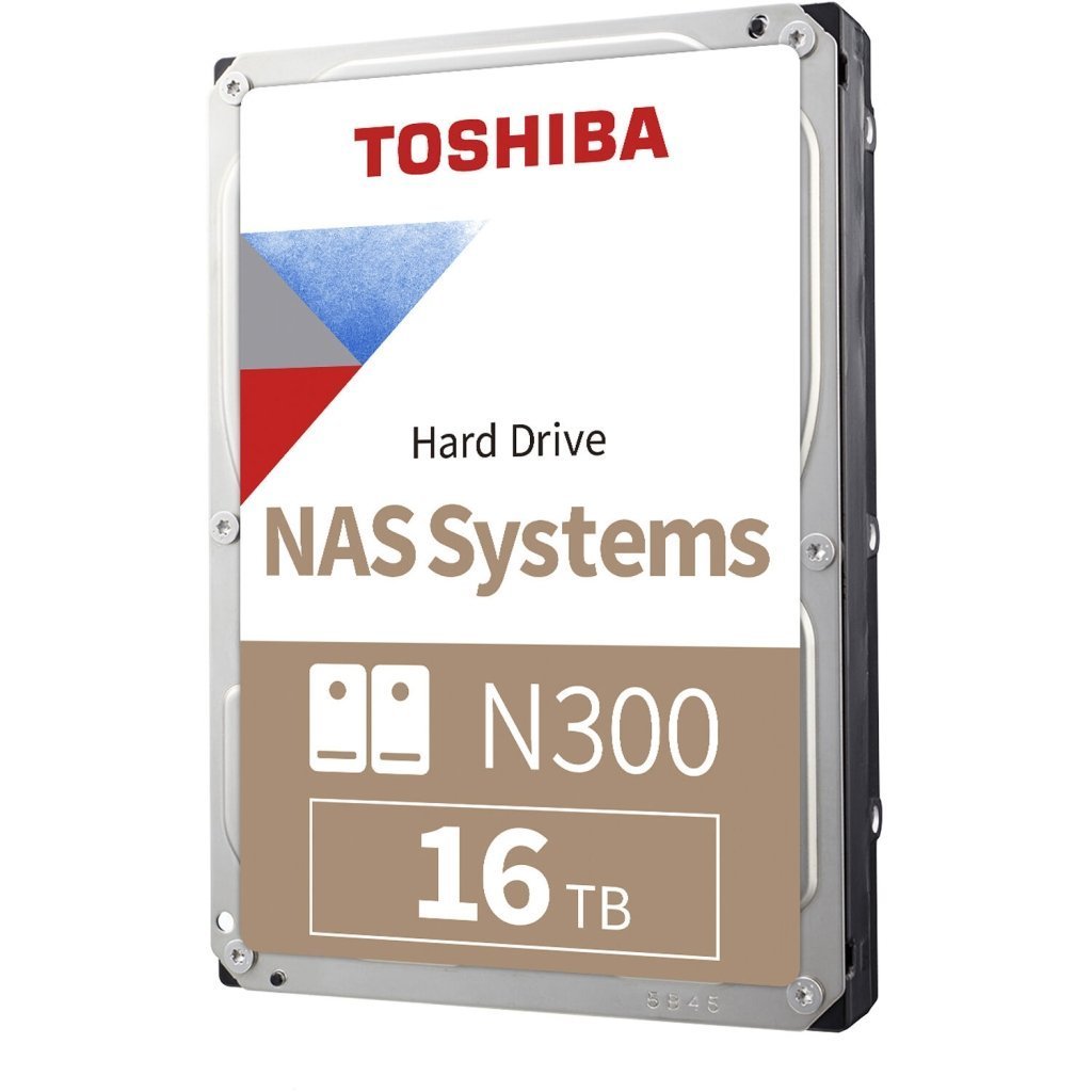 Жесткий диск 3.5" 16TB N300 Toshiba (HDWG51GUZSVA)