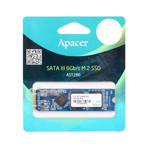 Накопитель SSD M.2 2280 512GB Apacer (AP512GAST280X-1) - Внутренние SSD  - Внутренние SSD