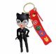 Брелок подвеска на рюкзак DC Super Hero Catwoman 3D Keychain Женщина кошка Backpack -   -  