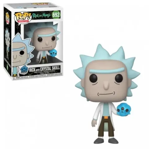 Фігурка Funko Rick and Morty: Rick with Crystal Skull фанко Рік і Морті та Кришталевий череп 692 -   -  