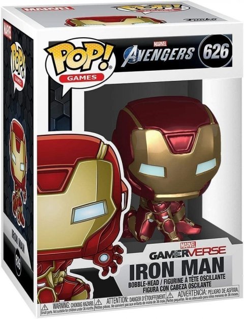Фигурка Funko Marvel Avengers Game - Iron Man (Stark Tech Suit) Железный человек Фанко 626 -   -
