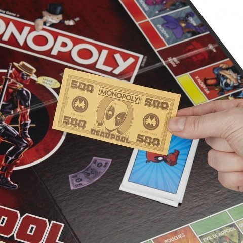 Монополия настольная игра Дэдпул Monopoly Game: Marvel Deadpool Edition -   -  
