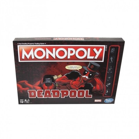 Монополия настольная игра Дэдпул Monopoly Game: Marvel Deadpool Edition -   -  