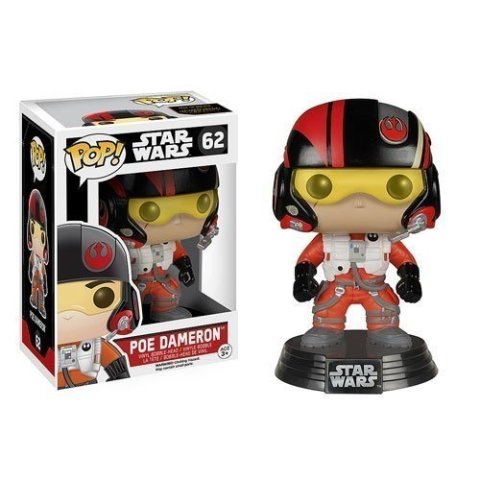 Фігурка Funko Pop Star Wars Poe Dameron фанко Зоряні війни 62 -   -  