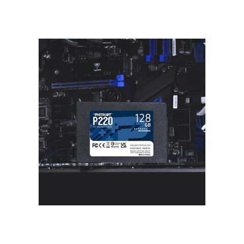 Накопитель SSD 2.5" 128GB P220 Patriot (P220S128G25) - Внутренние SSD  - Внутренние SSD 