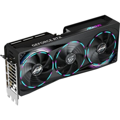 Видеокарта GIGABYTE GeForce RTX5070 12Gb AORUS MASTER (GV-N5070AORUS M-12GD) - Видеокарты  - Видеокарты 