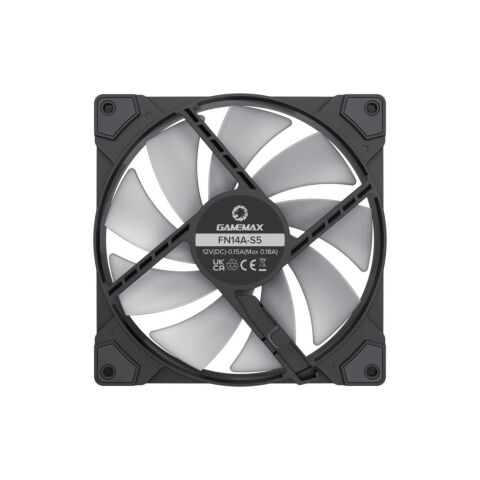 Кулер для корпуса Gamemax FN14A-S5 - Нулевой остаток (Feed)  - Нулевой остаток (Feed) 