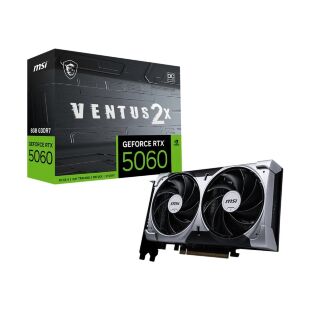 Видеокарта MSI GeForce RTX5060 8Gb VENTUS 2X OC (RTX 5060 8G VENTUS 2X OC)