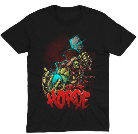 Футболка Morze World of Warcraft Horde Thrall T-Shirt Варкрафт Орда Тралл (размер L) -   -  