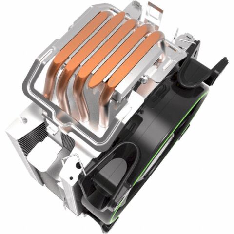 Кулер для процессора Gamemax Gamma 500-Green - Нулевой остаток (Feed)  - Нулевой остаток (Feed) 