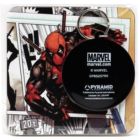 Подарочный набор Pyramid International Marvel: Deadpool Mug Set (чашка, подставка, брелок) -   -  
