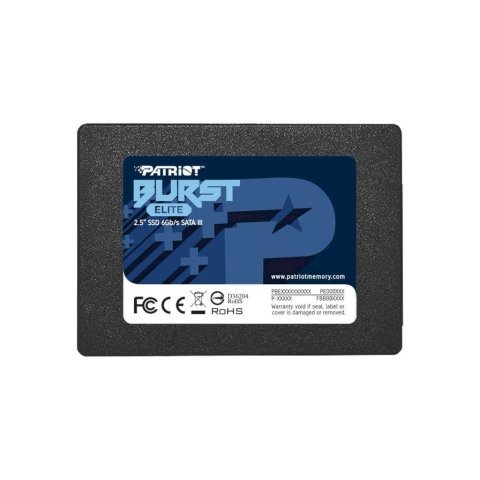 Накопитель SSD 2.5" 960GB Burst Elite Patriot (PBE960GS25SSDR) - Нулевой остаток (Feed)  - Нулевой остаток (Feed)