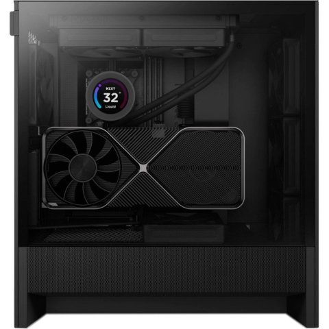 Корпус NZXT H5 Flow Compact (CC-H52FB-01) - Корпуса  - Корпуса
