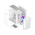 Корпус PcCooler C3D310 WH ARGB - Нулевой остаток (Feed)  - Нулевой остаток (Feed) 