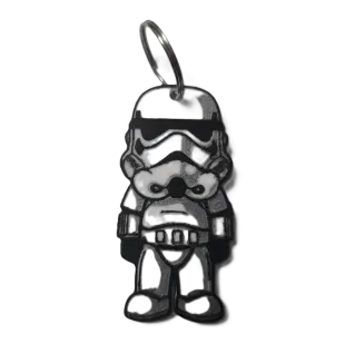 Брелок Star Wars Stormtrooper Keychain ABS пластик Зіркові війни Штурмовик 7 см.