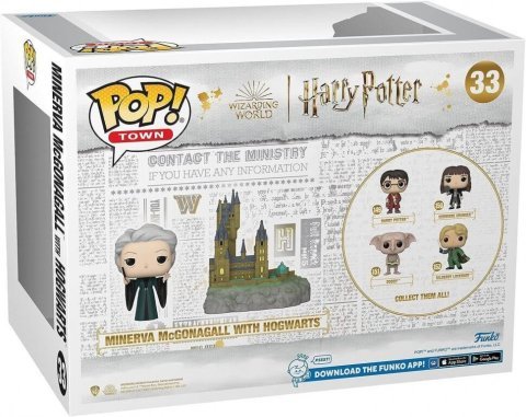 Фигурка Funko Harry Potter 20th Anniversary Minerva Mcgonagall with Hogwarts МакГонагал Хогвартс фанко 33 -   -