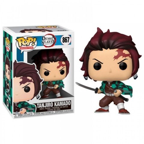 Фигурка Funko Demon Slayer Tanjiro Kamado Фанко Тандзиро Камадо Клинок, рассекающий демонов 867 -   -  