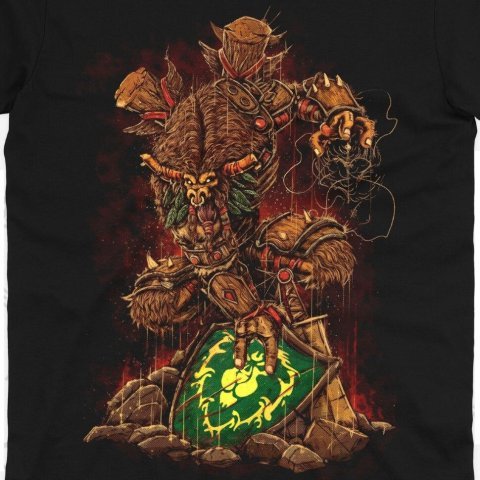 Футболка Morze World of Warcraft Horde vs Alliance T-Shirt Варкрафт Орда (размер L) - -