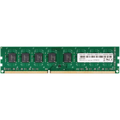 Модуль памяти для компьютера DDR3 8GB 1600 MHz eXceleram (E30143A) - Модули памяти для компьютера  - Модули памяти для компьютера 