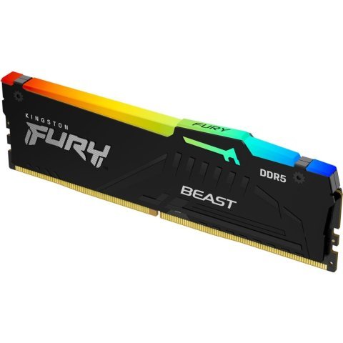 Модуль памяти для компьютера DDR5 32GB 6000 MHz Beast RGB XMP Kingston Fury (ex.HyperX) (KF560C30BBA-32) - Нулевой остаток (Feed)  - Нулевой остаток (Feed) 