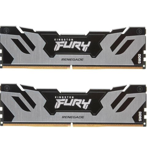 Модуль памяти для компьютера DDR5 32GB (2x16GB) 7200 MHz Renegade Black/Silver Kingston Fury (ex.HyperX) (KF572C38RSK2-32) - Нулевой остаток (Feed)  - Нулевой остаток (Feed) 