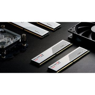 Модуль памяти для компьютера DDR5 32GB (2x16GB) 6400 MHz Ripjaws S5 Matte White G.Skill (F5-6400J3648F16GX2-RS5W)