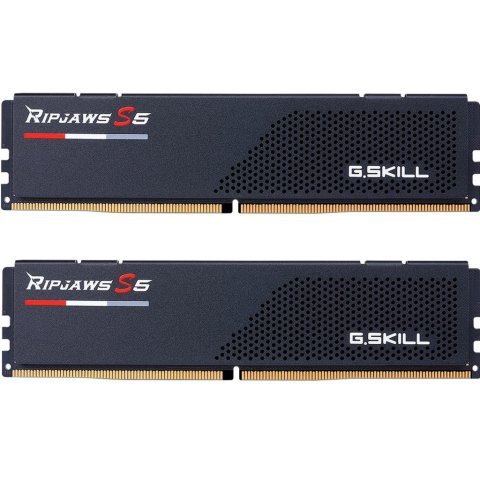 Модуль памяти для компьютера DDR5 32GB (2x16GB) 5600 MHz Ripjaws S5 Matte Black G.Skill (F5-5600J2834F16GX2-RS5K) - Нулевой остаток (Feed)  - Нулевой остаток (Feed)